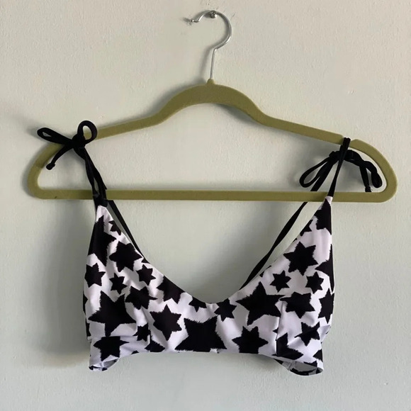 Topshop Star Print Bikini Swimsuit - Picture 3 of 8